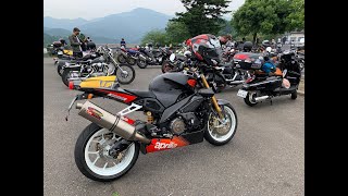 Tuono Racingで奥多摩周遊道路ツーリング（都民の森～川野駐車場）　Twisty road riding in Okutama shuyu Rd.　aprilia Tuono Racing.