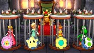 Mario Party The Top 100 Gameplay - Minigames - Peach vs Rosalina vs Daisy vs Yoshi (Master Cpu)