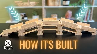 Build a BRIDGE // KEVA Planks engineering activity