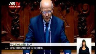 Intervenção do Ministro dos Negócios Estrangeiros Augusto Santos Silva
