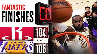 Final 6:35 EXCITING ENDING Rockets vs Lakers | November 19, 2023