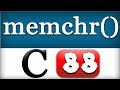memchr Function in C Programming Language Video Tutorial