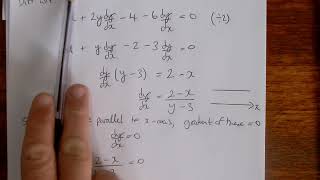 Q6 IMPLICIT DIFFERENTIATION EX2