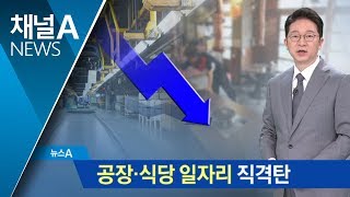 “일하고 싶어도 자리가 없다”…공장·식당 ‘직격탄’