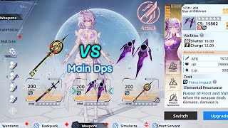 Grayfox VP Nola Frost Comp MDPS comparison - Tower of Fantasy 4.6