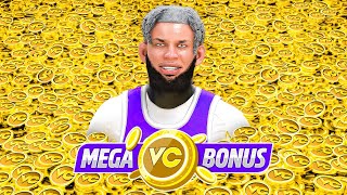 DOMINATING *NEW* MEGA VC BONUS EVENT ON NBA 2K25! UNLOCKING 5,000,000 VC + CUSTOM JERSEY!