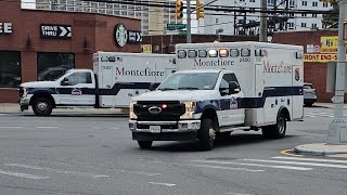 Montefiore EMS Responding On Eastchester Road In Williamsbridge, The Bronx, New York City