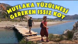 LİKYA YOLUNDA ISSIZ KOYA GİTTİK / DEMRE ÇAYAĞZI