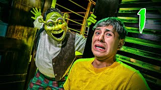 ¡SHREK.exe APARECE en mi CASA! * NOCHE de TERROR