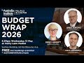 Politics in the Pub: Budget Wrap 2026