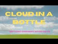 Cloud In A Bottle Weather Science Experiment