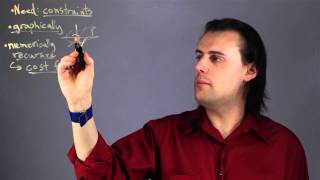 What Is the Process of Maximizing or Minimizing a Linear Objective ... : Physics & Calculus Lessons