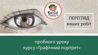 Перегляд ваших робіт по відео Як малювати реалістичні очі