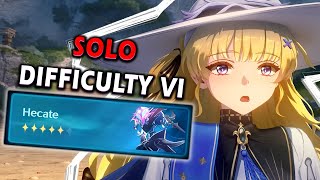 SOLO S0R1 Phoebe VS HECATE Hologram Difficulty 6!