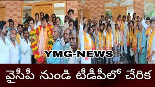 వైసీపీ నుండి 80 కుటుంబాలు టీడీపీలో చేరిక..! - YMG News