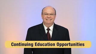 Continuing Education Opportunities