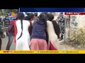 భాషా వాలంటీర్ల ఆందోళన tribal bhasha volunteers protest for pending issues vizag