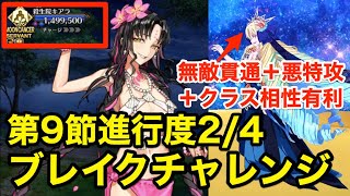 【FGO】負けイベに抗え！アストライアで水着キアラブレイクチャレンジ：第9節「人魚秘〆」進行度2/4【復刻夏イベ2020 サーヴァント･サマーキャンプ！ ～カルデア･スリラーナイト～】