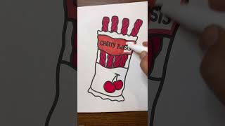 Cherry Twists 🍒 Coloring ASMR | Relax \u0026 Enjoy #asmr #relaxing #satisfying#trending#shorts#art#short