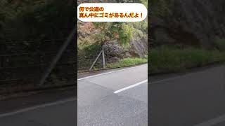 #龍神スカイライン #ゴミを公道の真ん中に置くな #迷惑 #持ち帰れ #SSバイクはゴミ持てません #他人ごとやめろ #龍神 #gsxr  #work #life #チャンネル登録お願いします