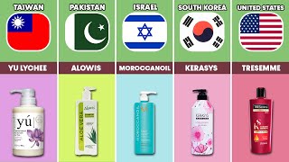 Famous Shampoo Brands From Different Countries