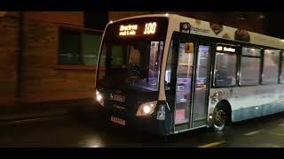 Here is the stagecoach bus 37271 on the number 100 in Guildford Wednesday 1 December 2021