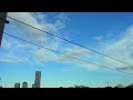 【微速度撮影】みなとみらい 流れる雲、月の出 time lapse 2012.1.8