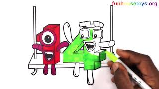 numberblocks fun house toys