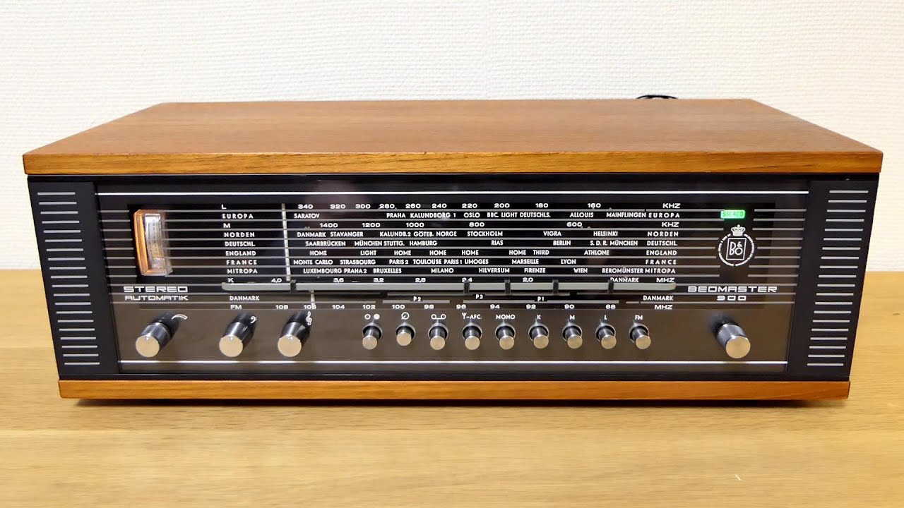 Bang & Olufsen Beomaster 900 Receiver - Vintage HiFi - YouTube