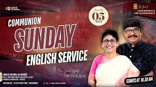 Communion Sunday English Service I Rev. Samuel Jeyaraj I 05/01/2025