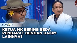 Q\u0026A - Ketua MK Sering Beda Pendapat Dengan Hakim Konstitusi Lain?