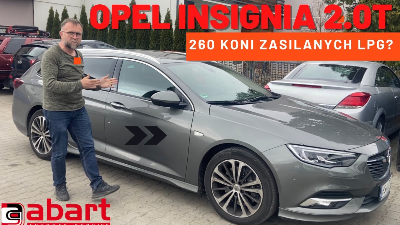 Najmocniejszy Opel Insignia B 2.0T Jeździ Na LPG Po Montażu Instalacji ...