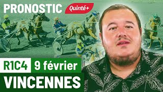 Pronostic PMU Quinté Flash à Vincennes, R1C4 du 9 février 2025