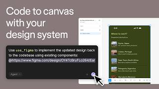 Figma tutorial: Code to canvas with your design system