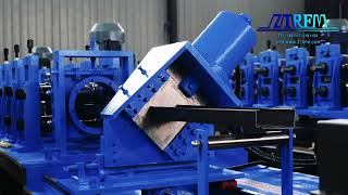 【ZHONGTUO】Fully automatic box beam rolling forming machine for warehouse