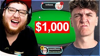 Heads up VS Tonkaaaap for $1,000