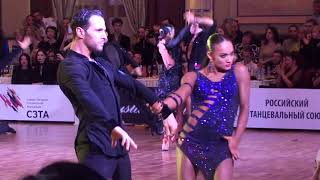 Semeshkin Dmitriy - Zadoyan Karina Paso Final Amateur Latin Crystal Ball 2018