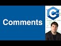 Comments | C++ Tutorial
