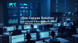 Calibre One Canvas Solution - Advanced Screen Management for your meeting room and control rooms