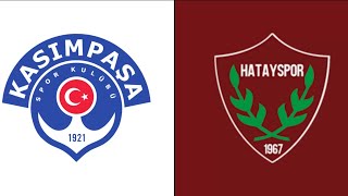 Kasimpasa vs Hatayspor LIVE 🔴 | Super Lig Turkiye 2024/25 | Games