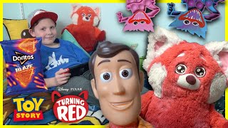 Toy Story | Turning Red What's In My Room? Woody Buzz Lightyear Huggy Wuggy DORITOS Poppy Playtime 4
