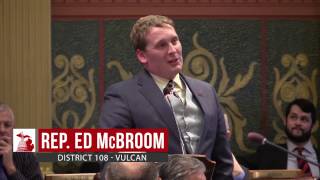 Rep. McBroom Farewell Address