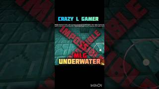 Impossible MLG Underwater Parkour 4 #shorts #minecraft #minecraftshorts