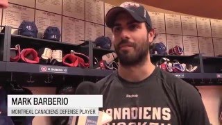 Stu Cowan speaks with Montreal Canadiens Mark Barberio