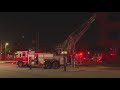 Fire crews battle overnight apartment fire in downtown Atlanta