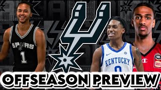 San Antonio Spurs Offseason Preview I Spurs 2024 NBA Draft Targets and 2024 NBA