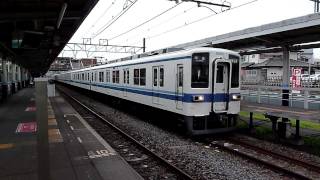 東武8000系　8505F＋8185F　準急森林公園行き　東松山駅発車