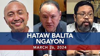 UNTV: Hataw Balita Ngayon  |  March 26, 2024