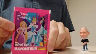 Panini Disney princesses stickers pack open