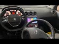 Peugeot 308 com volante multifuncional instalado no sistema original @mssoundosasco